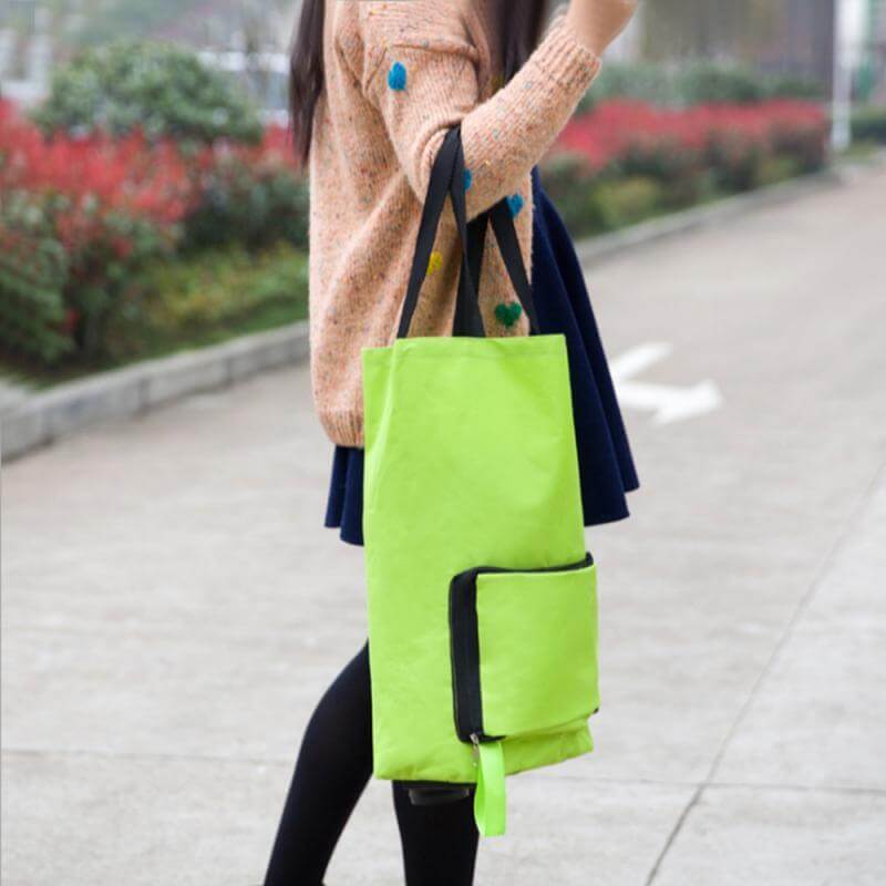 Foldable Reusable Earth Friendly Shopping Bag - Image 3