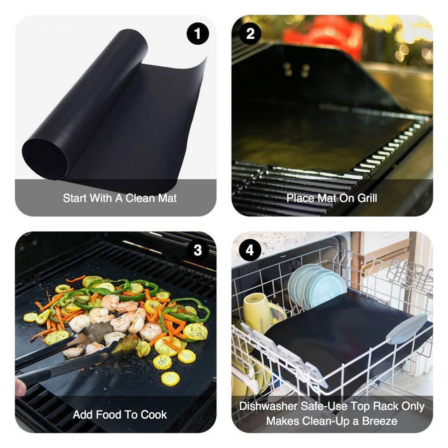 Non-stick Barbecue Grill Mat - Image 1