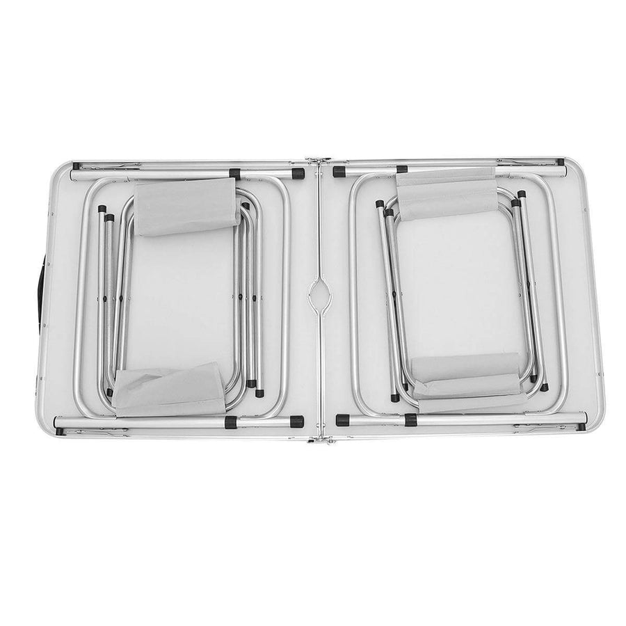 Outdoor Waterproof Adjustable Foldable Picnic Table Set - Image 4
