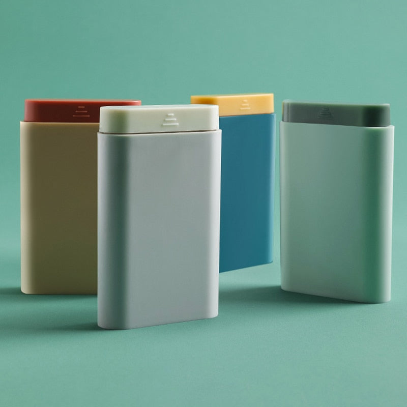 Travel Matte Pill Organizer Dispenser - Image 2