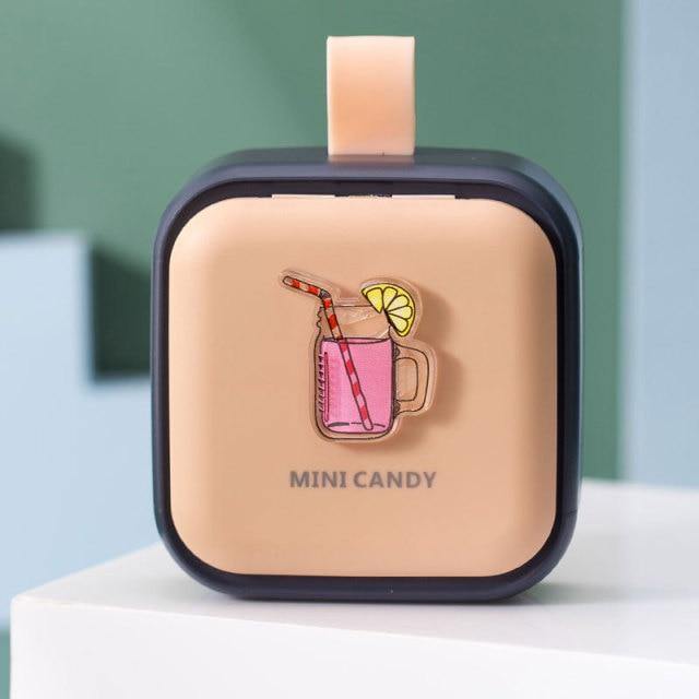 Cute Cartoon Style Pill Case Organizer - Image 2