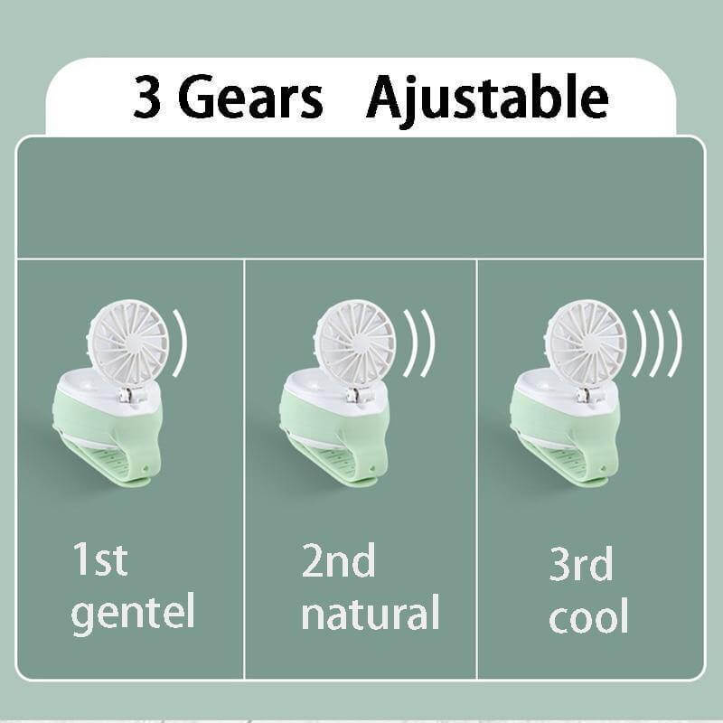 Portable Mini Watch USB Fan - Image 8