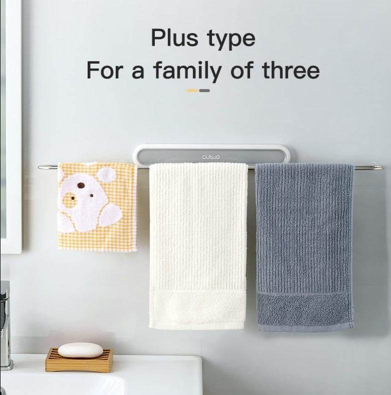 Stainless Steel Wall-Mounted Foldable Towel Hanger - Image 11