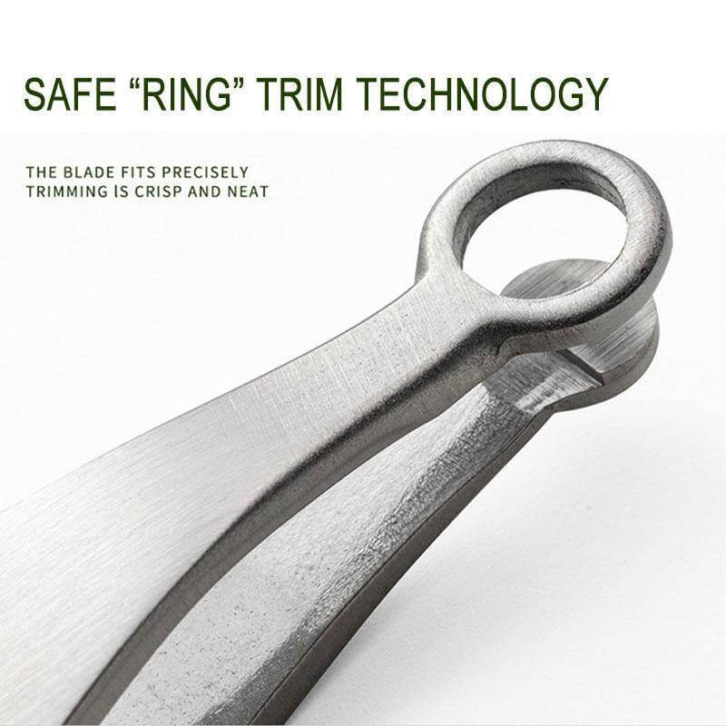 Nose Hair Round Tip Trimming Tweezers - Image 1