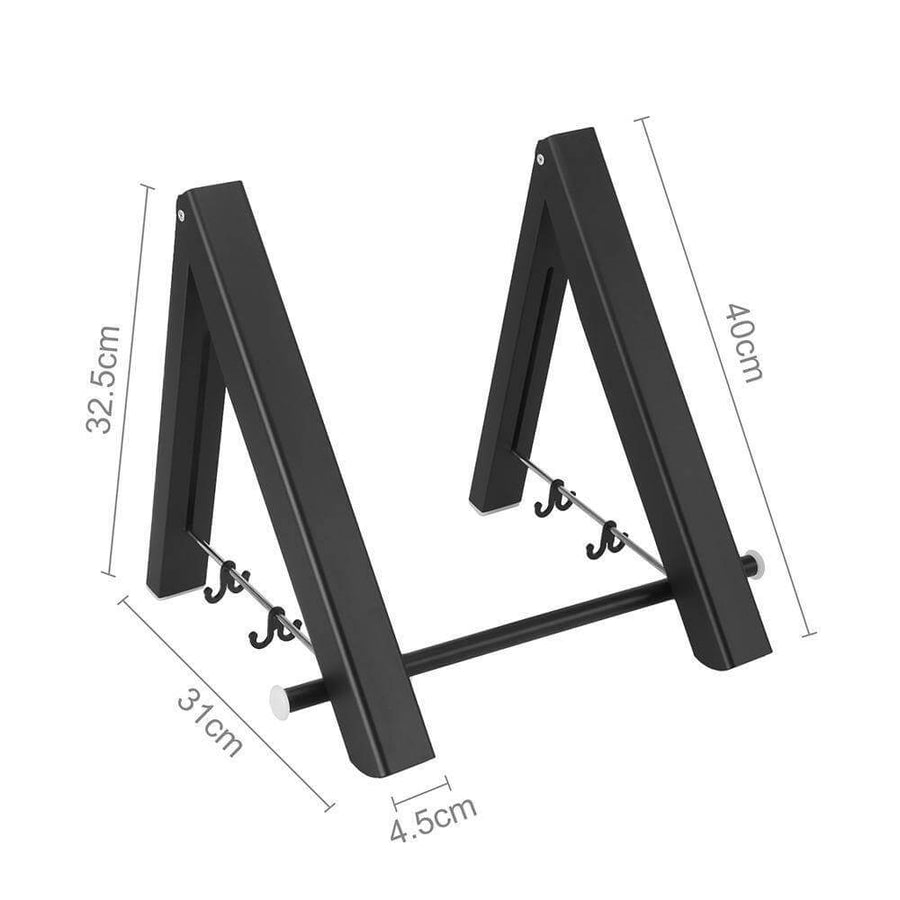 Wall Mounted Retractable Folding Clothes Rack - Image 9
