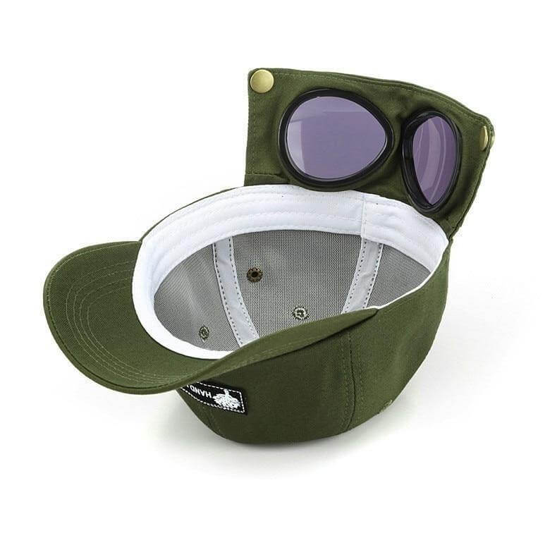 Cool Unisex Aviator Sunglasses Hat - Image 10