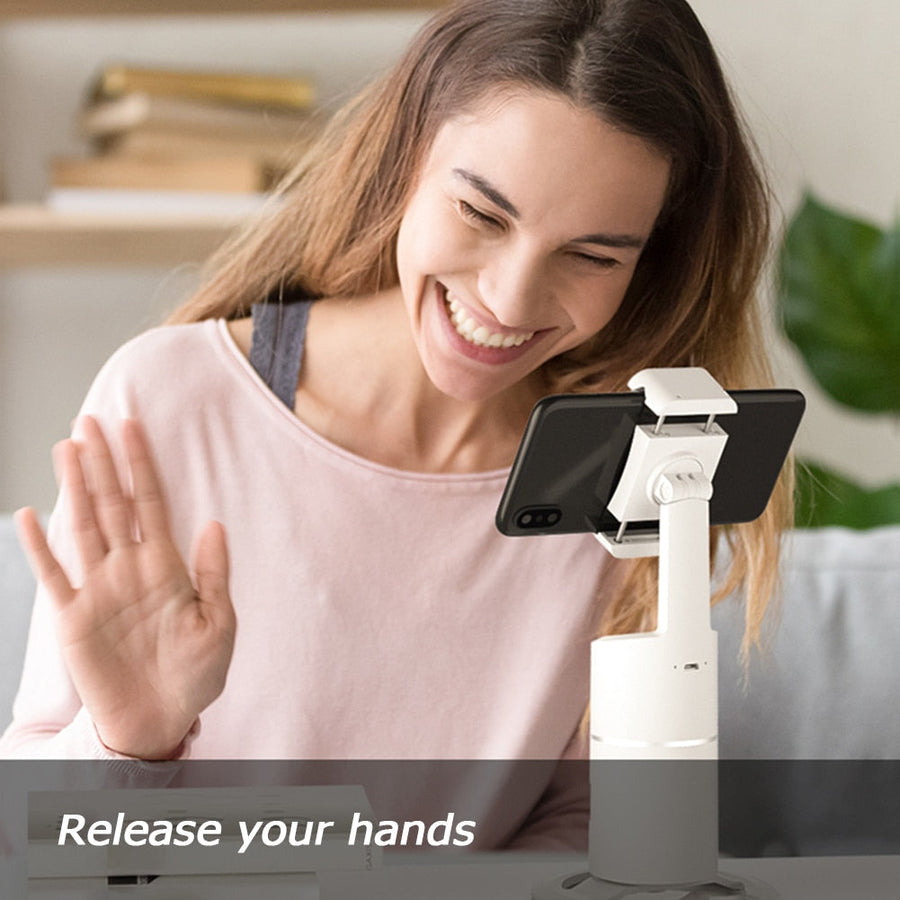360° AI Auto Face Tracking Phone Stabilizer Tripod - Image 6