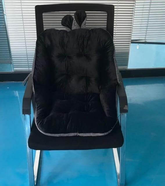 Fluffy Cute Chair Back Cushion - Image 9