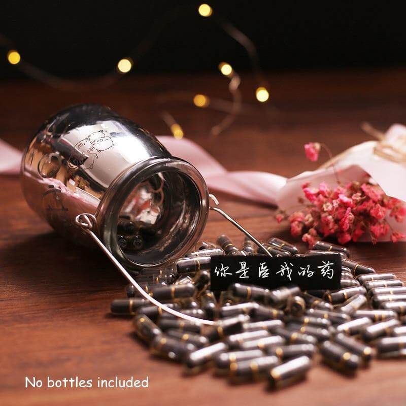 100Pcs Wishes Expression Message Capsules - Image 4