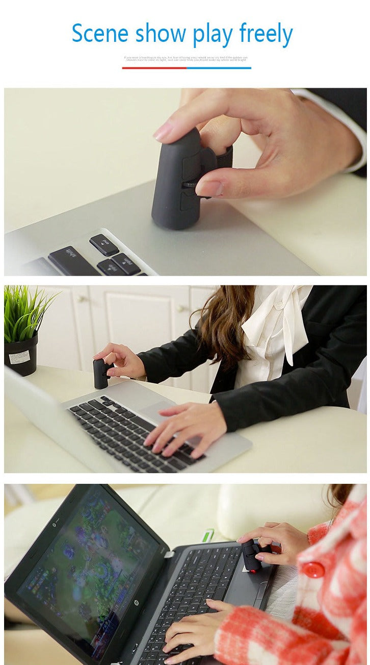 Lazy Mini USB Bluetooth Finger Mouse - Image 1
