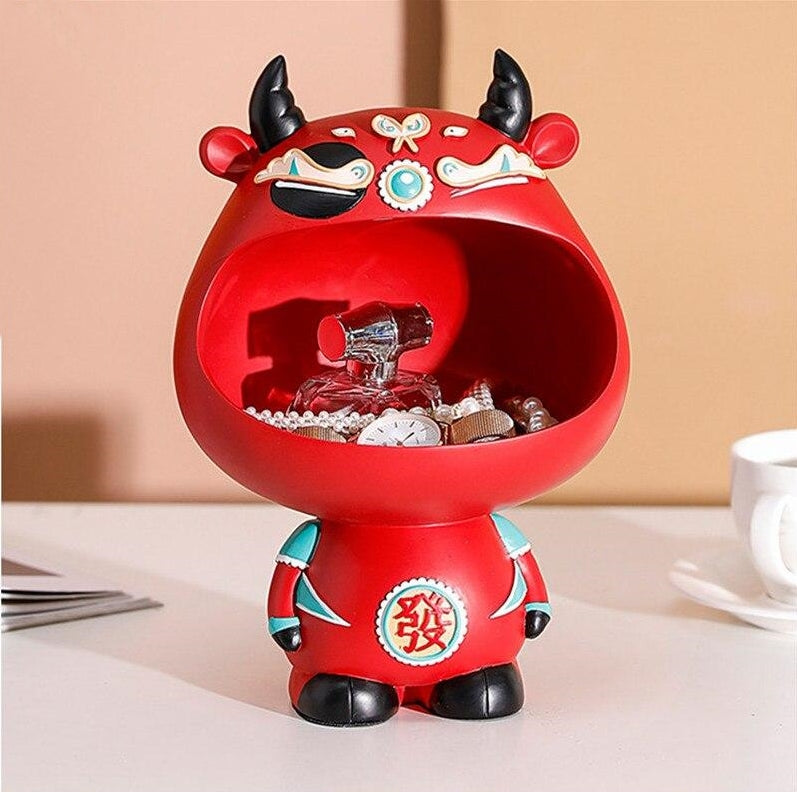 Nordic Lucky Art Sculpture Home Storage Box - Image 2