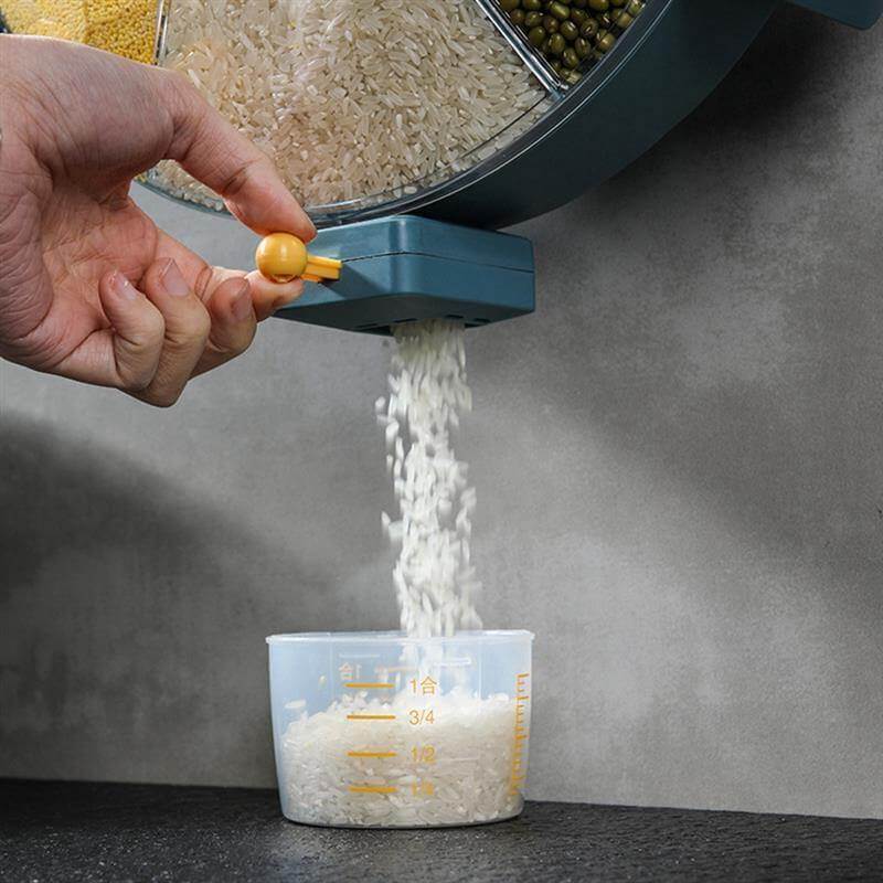 Wall Mounted 360 Degree Rotatable Cereals Grain Storage - Image 5