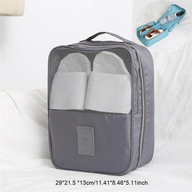 Portable Travel Shoe Clothes Storage Organizer Bag - Image 6