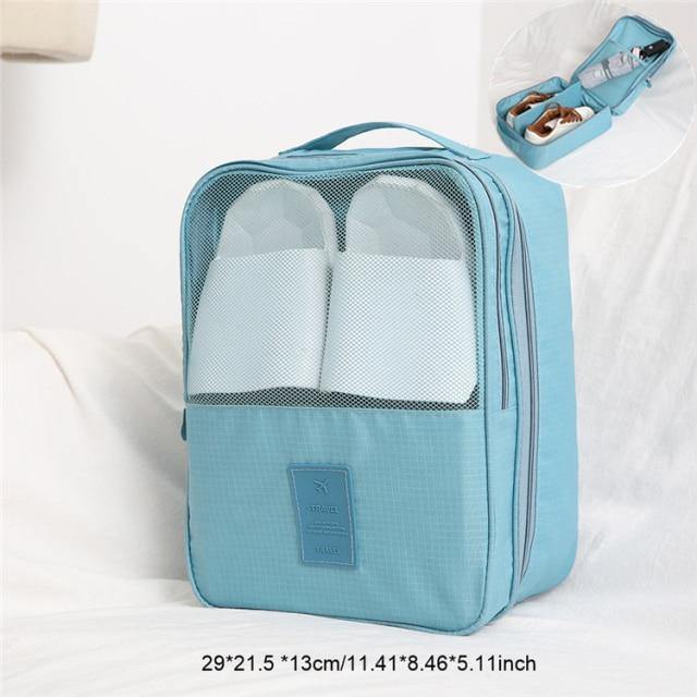 Portable Travel Shoe Clothes Storage Organizer Bag - Image 13