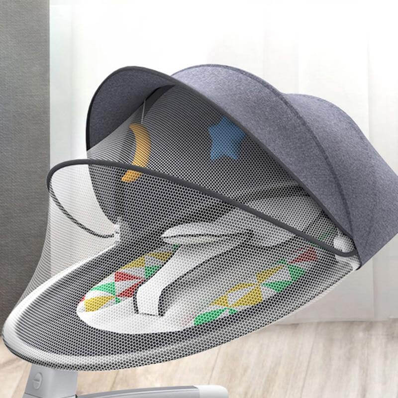 Remote Controlled Bluetooth Smart Baby Rocking Bouncer - Image 8