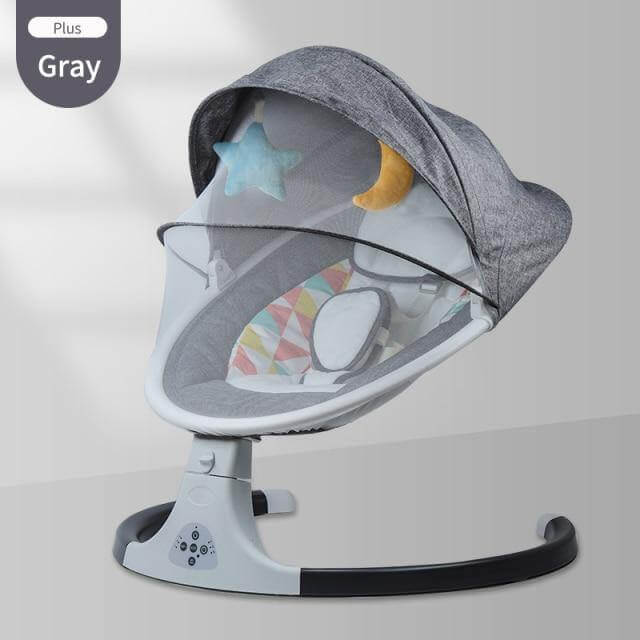 Remote Controlled Bluetooth Smart Baby Rocking Bouncer - Image 4