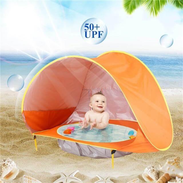 UV-protecting Children Waterproof Beach Tent - Image 2