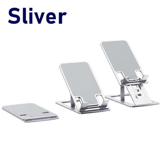 Foldable Adjustable Metal Phone Holder Stand - Image 8