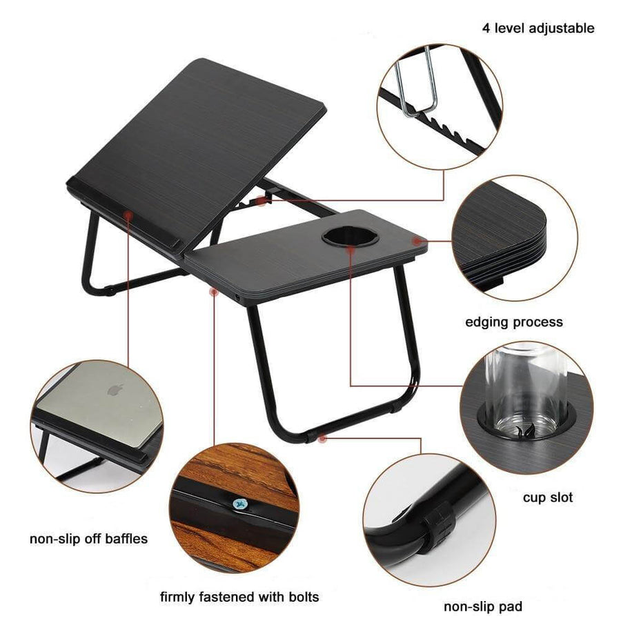 Adjustable Folding Portable Laptop Table - Image 1