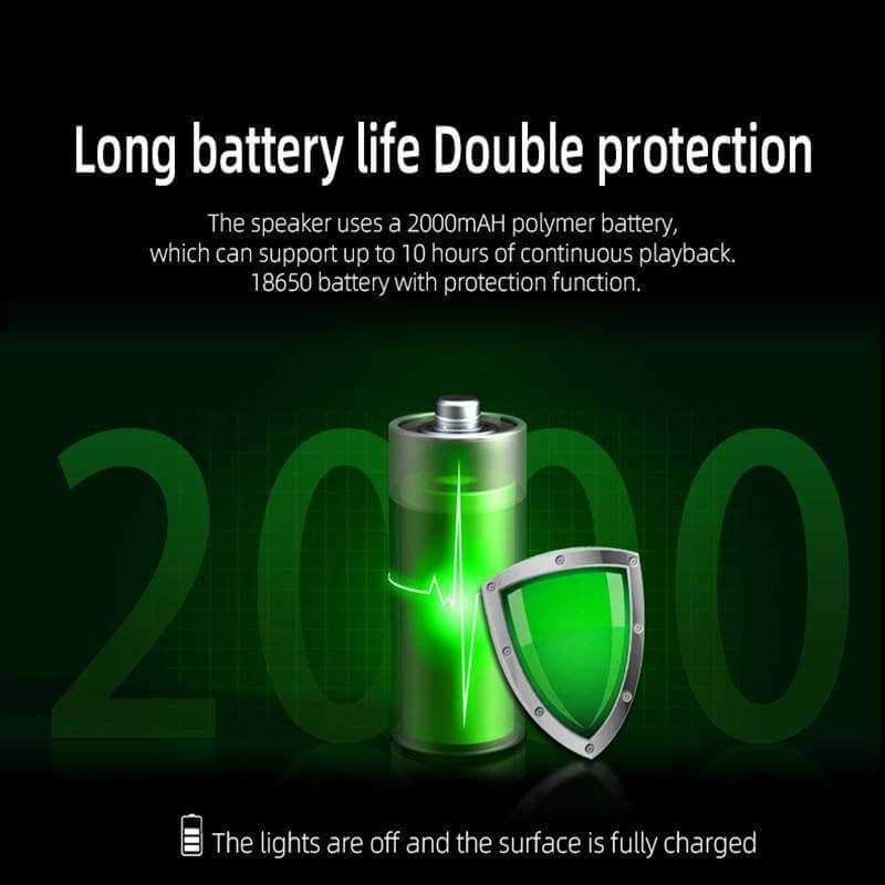 Neckband Portable Wireless Dual Speaker - Image 2