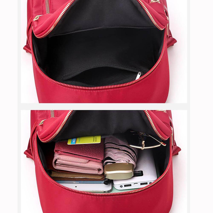 Stylish Oxford Cloth Anti-Theft Shoulder Backpack - Image 5