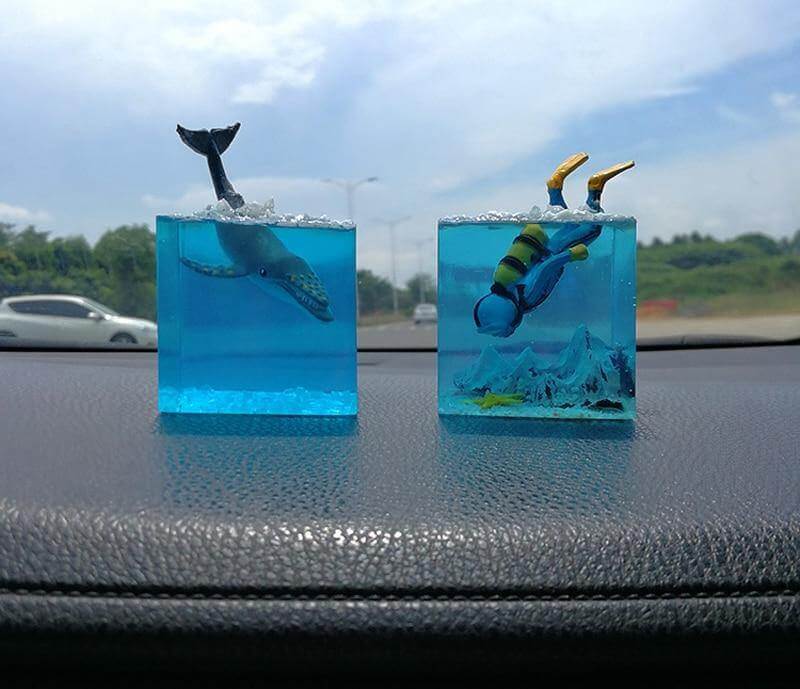 Ocean Scuba Diver Lamp - Image 2