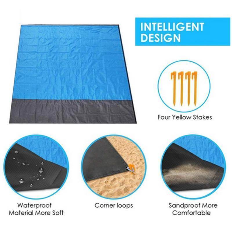 Portable Waterproof Beach Mat - Image 1
