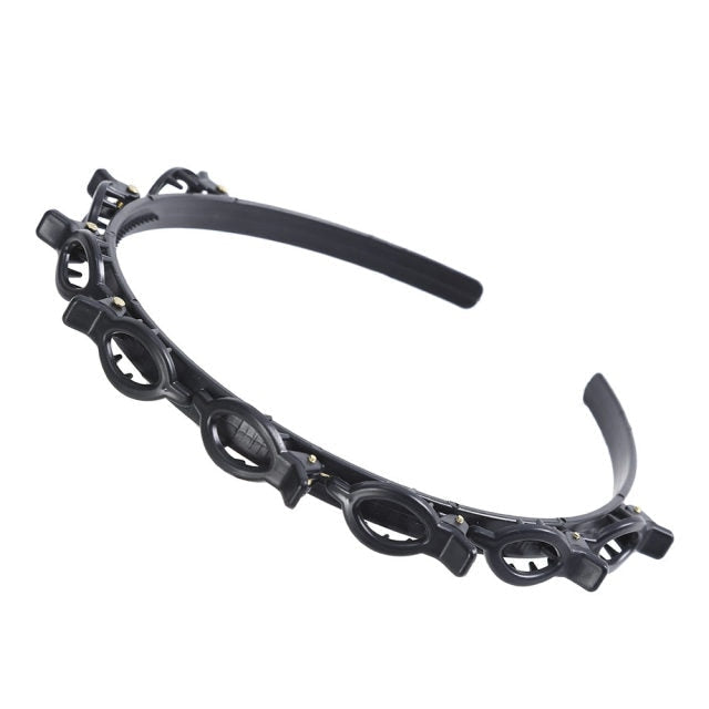 Double Bangs Butterfly Clip Headband - Image 10