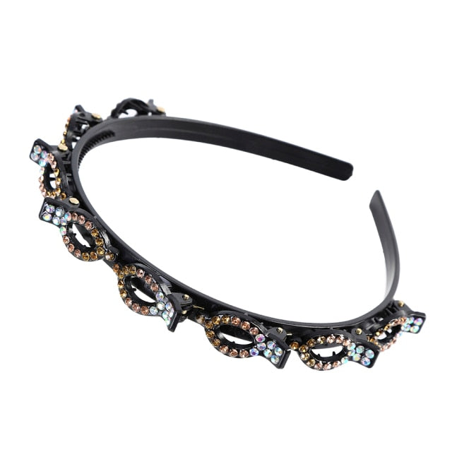 Double Bangs Butterfly Clip Headband - Image 23