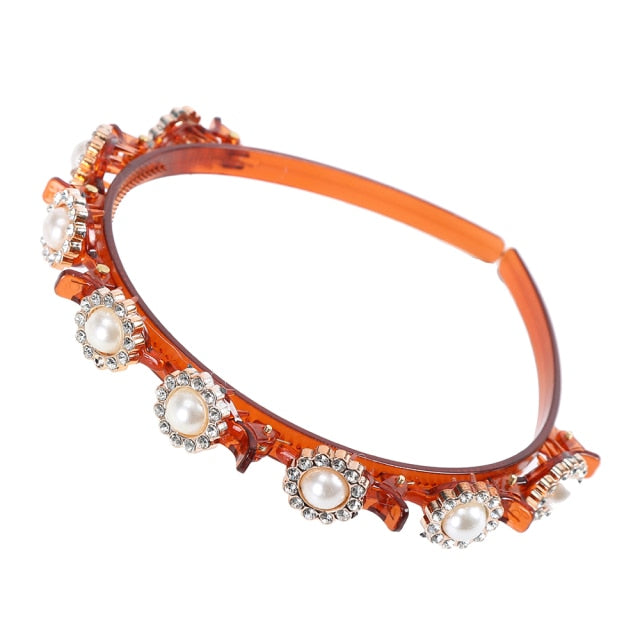 Double Bangs Butterfly Clip Headband - Image 9