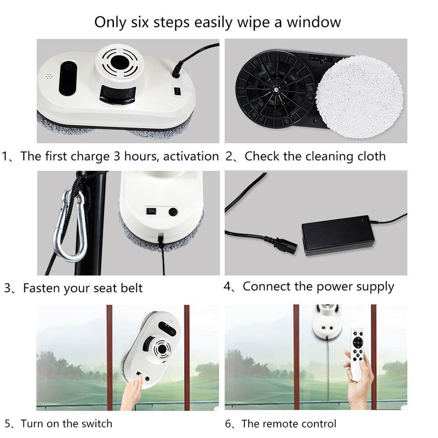 Remote Control Vacuum Window Cleaner Robot - Image 2