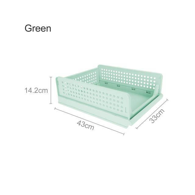 Foldable Multilayer Wardrobe Clothes Organizer Box - Image 20