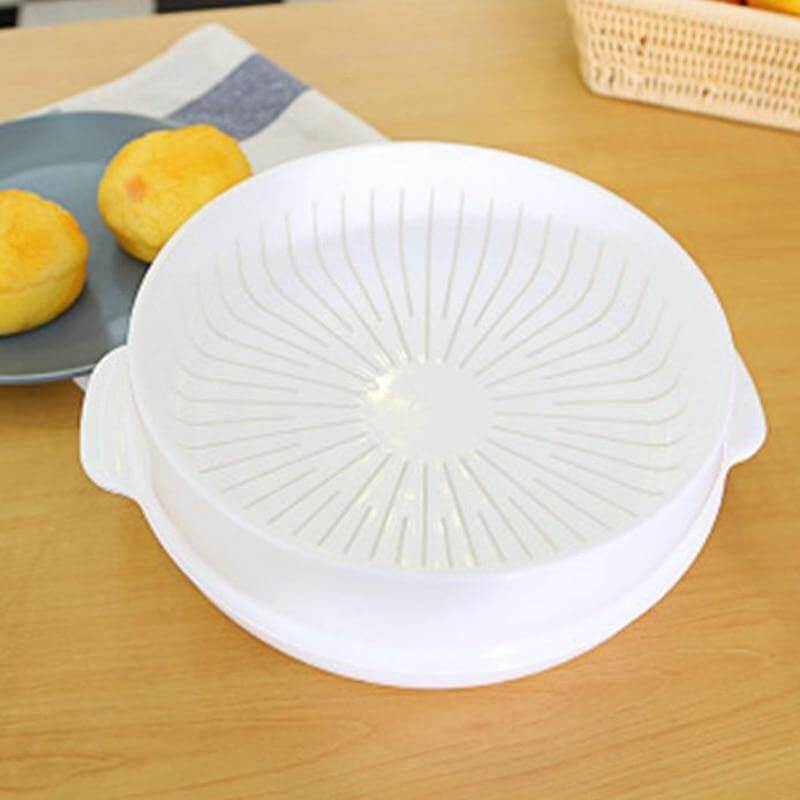 Microwave Round Steamer Heater Bowl with Lid - Image 9