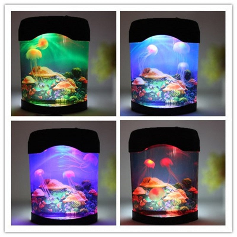 LED Creative Jellyfish Aquarium Night Light - Image 1
