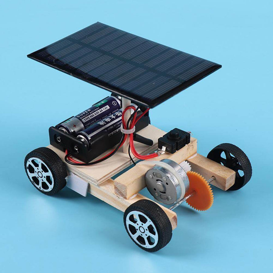 DIY Creative Children Solar Car Kit - Image 0