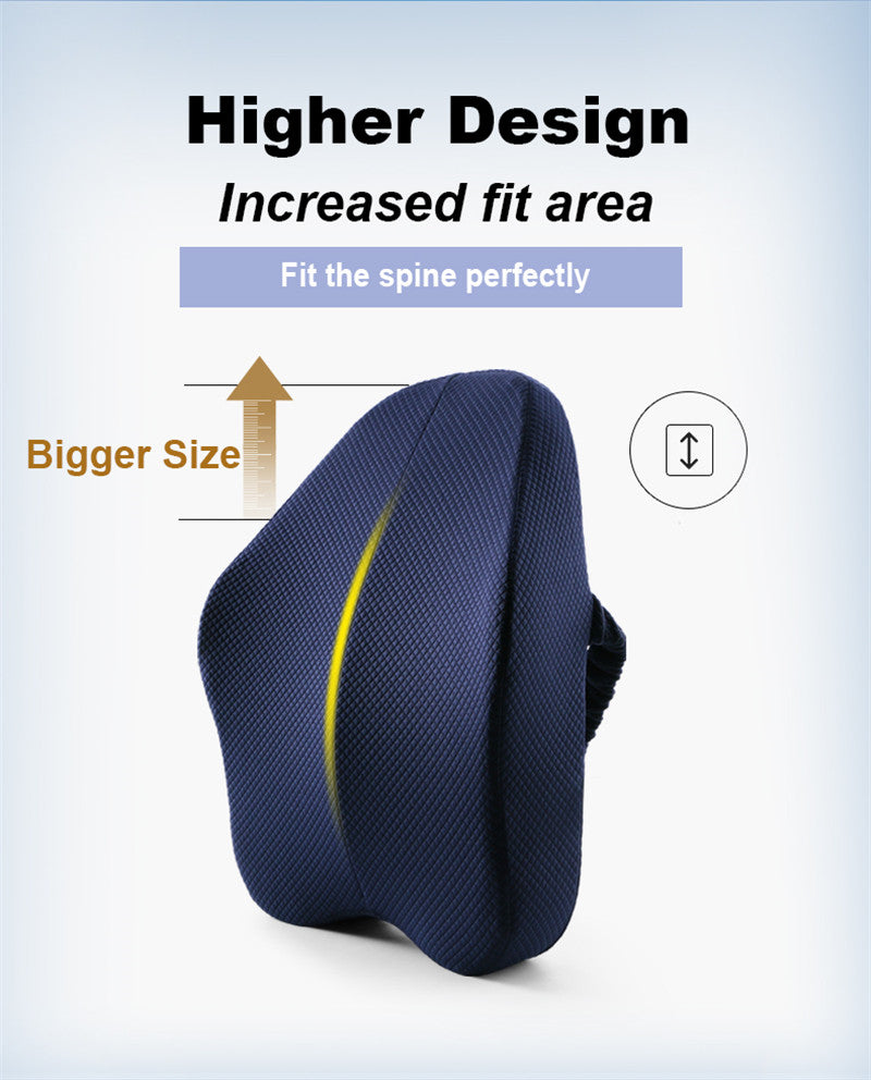 Office Chair Memory Foam Cushion Pillow Set - Image 6