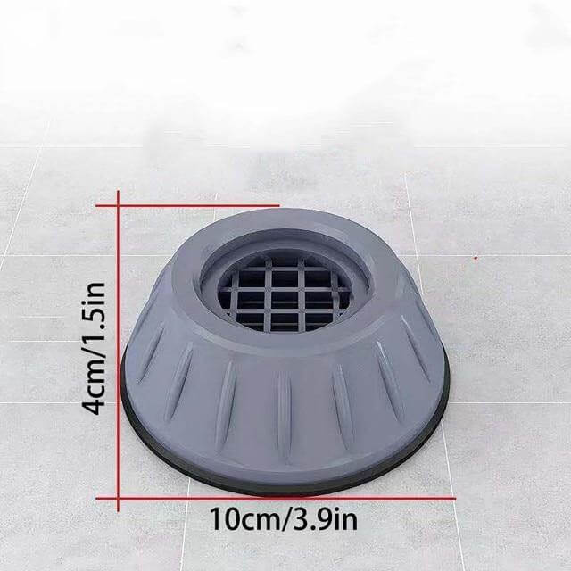 4pcs Non-slip Washing Machine Base Shock Absorber Mat - Image 1