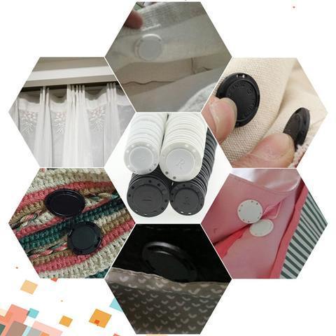 5PCS High-Grade Invisible Plastic Magnet Button Set - Image 10