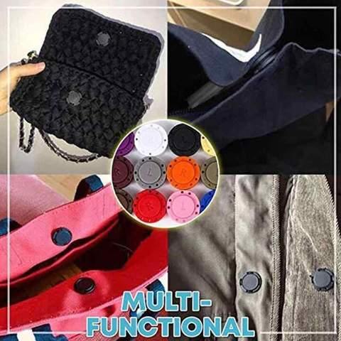 5PCS High-Grade Invisible Plastic Magnet Button Set - Image 1