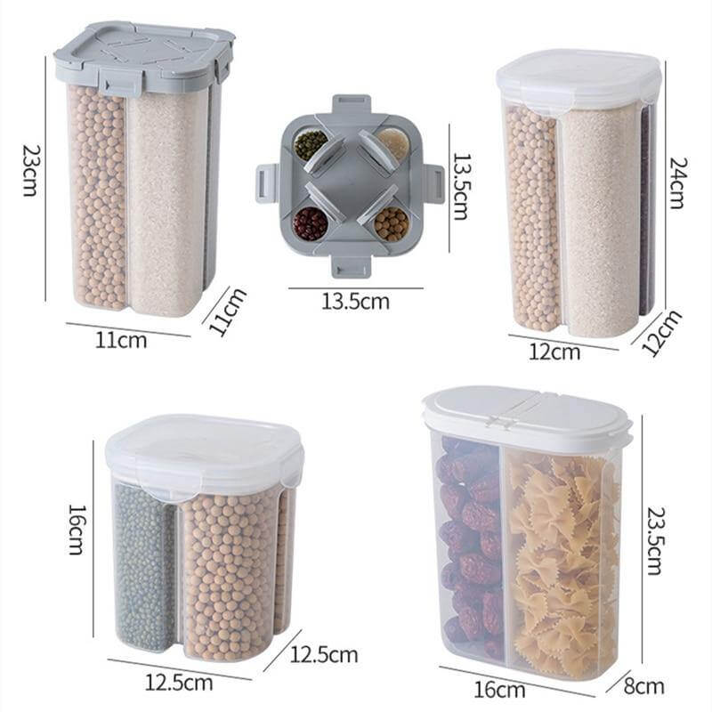 Sealed Multigrain Food Storage Storage Container - Image 15