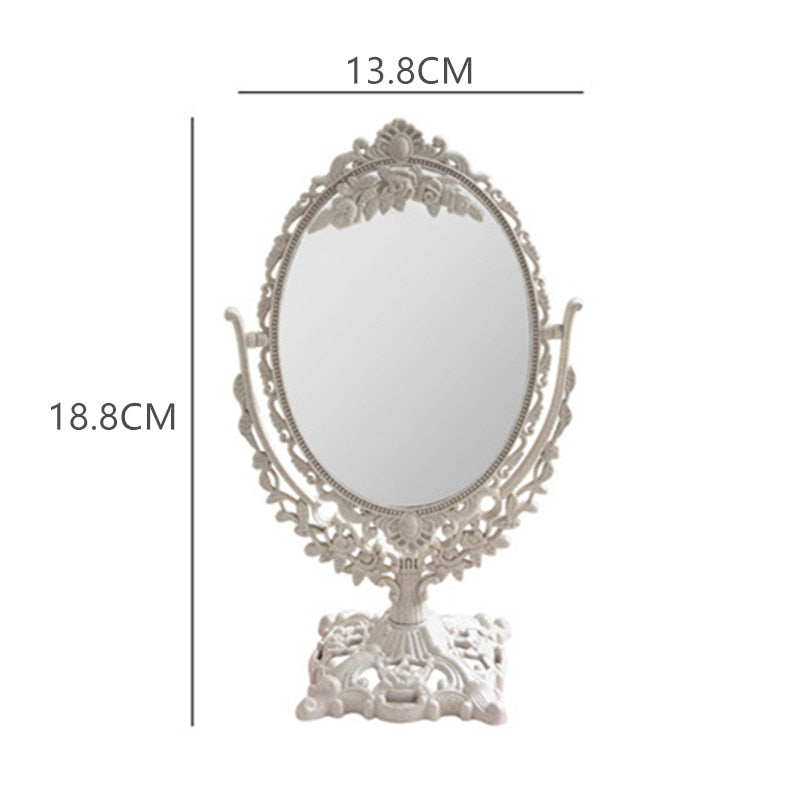 Nordic Vintage Decorative Makeup Mirror - Image 8
