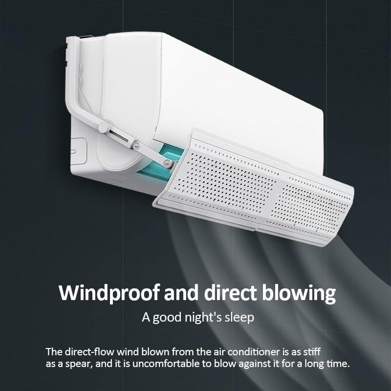 Adjustable Universal Wind Deflector AC Cover - Image 1