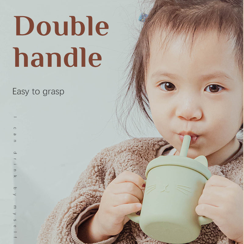 Leakproof Cute Baby Feeding Cup - Image 2