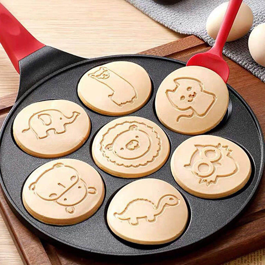 7-Shape Cartoon Animals Heavy-duty Pancake Pan - Image 5