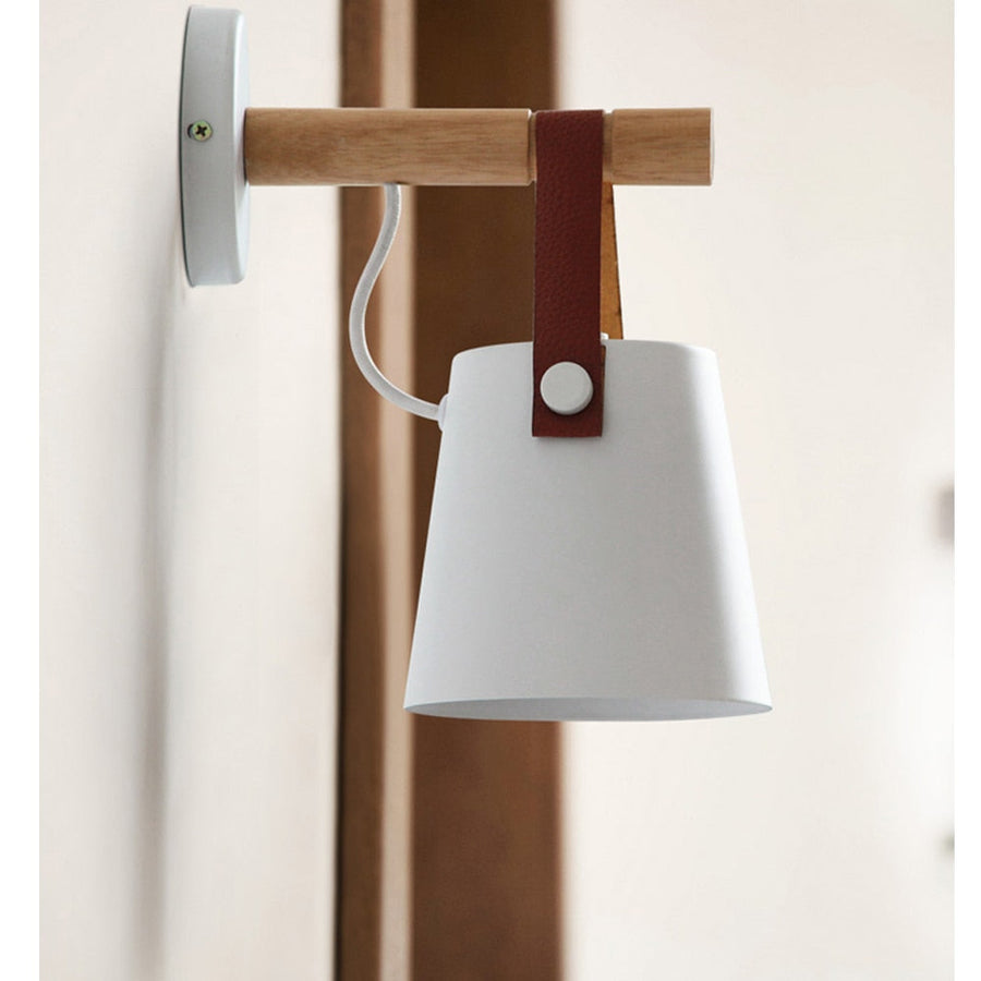 Nordic Style Wood Elegant Wall Lamp - Image 8