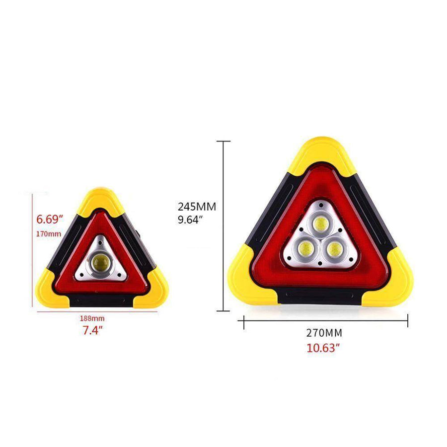 Safety Triangle Warning Sign Car LED Light - Image 6