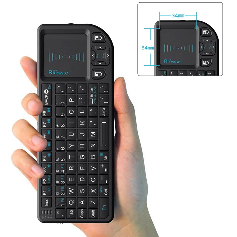 Wireless Universal Mini Keyboard Touchpad - Image 1