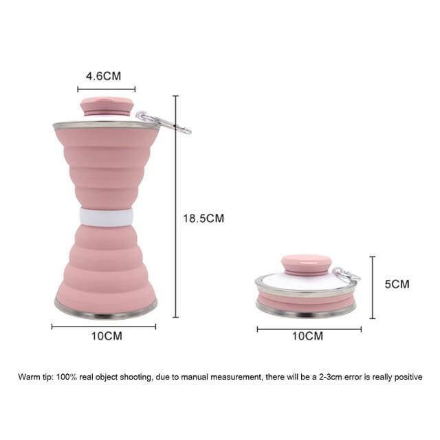 500mL Foldable Soft Silicone Bottle - Image 12