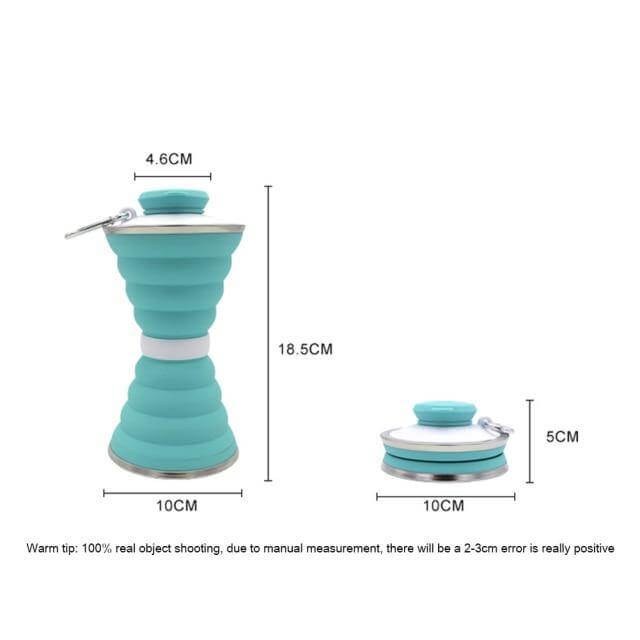 500mL Foldable Soft Silicone Bottle - Image 13