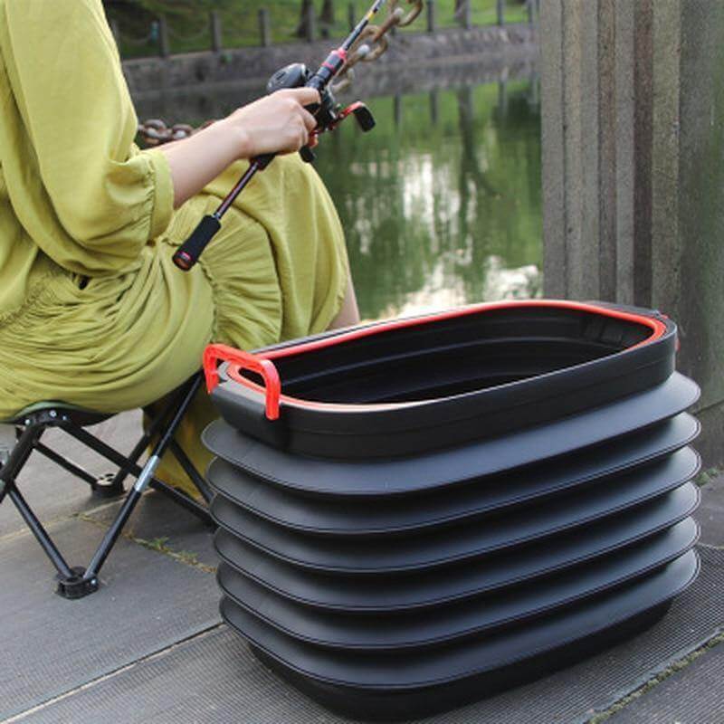 Portable Large Capacity Outdoor Car Folding Storage Bucket - Image 5